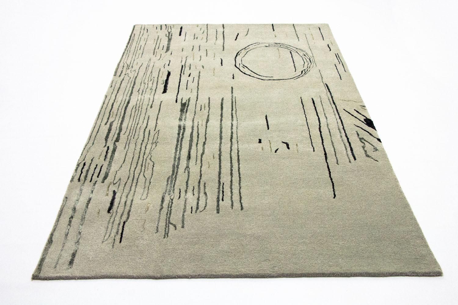 Designer Teppich 245 x 153 cm Teppich Wohnzimmer