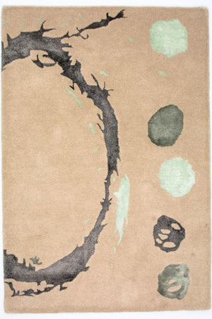 Designer Teppich 179 x 121 cm Teppichbrücke