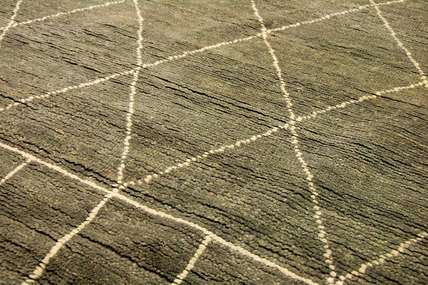 Designer Teppich 240 x 160 cm - grau