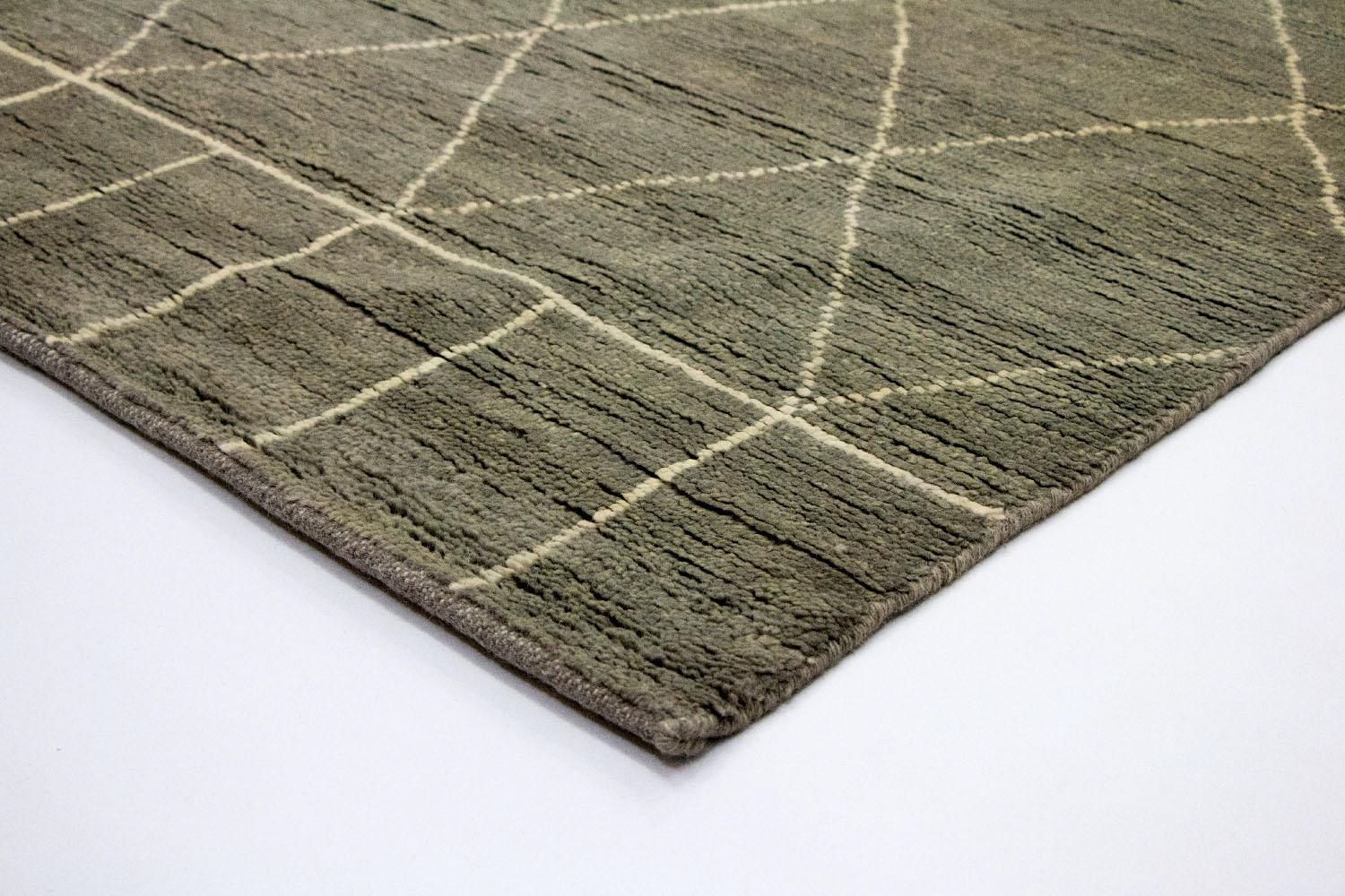 Designer Teppich 240 x 160 cm - grau