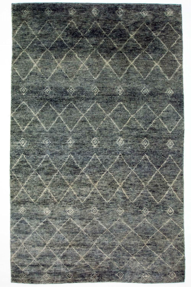Designer Teppich 251 x 153 cm - grau