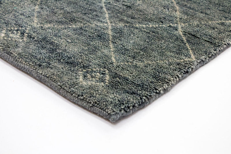Designer Teppich 251 x 153 cm - grau