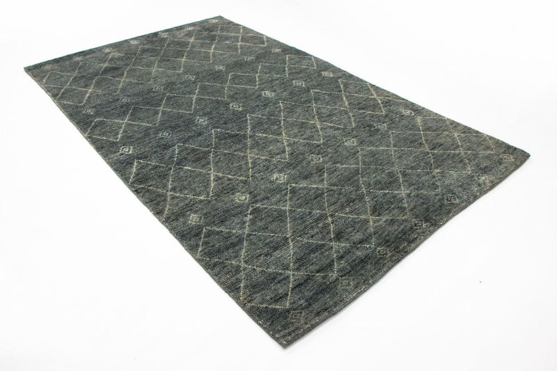 Designer Teppich 251 x 153 cm - grau