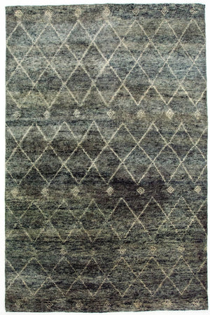 Designer Teppich 240 x 160 cm - grau