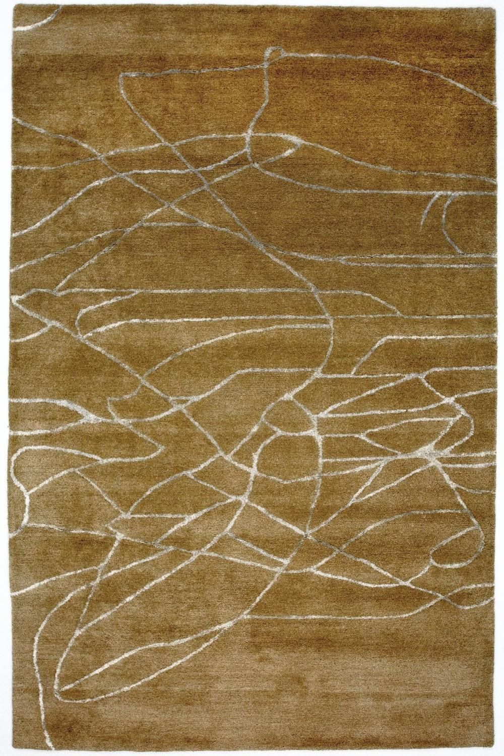 Designer Teppich 243 x 150 cm Teppich Wohnzimmer