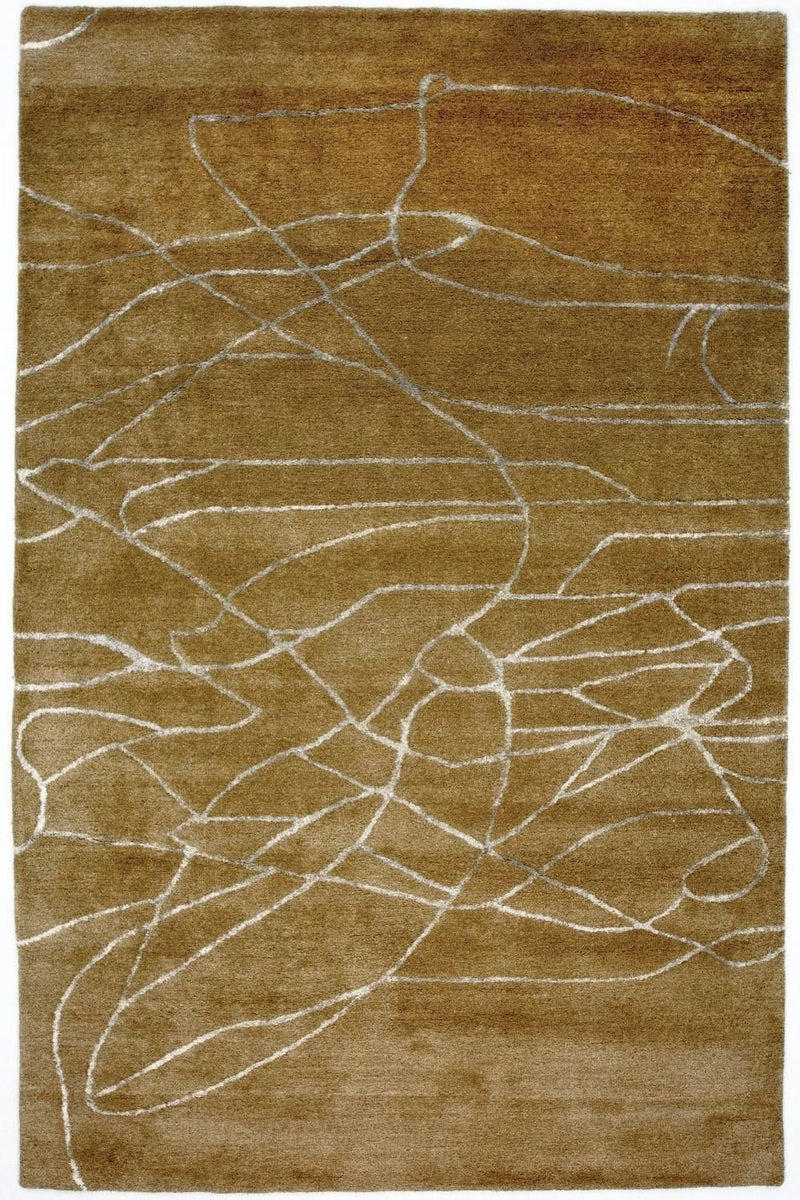 Designer Teppich 243 x 150 cm Teppich Wohnzimmer