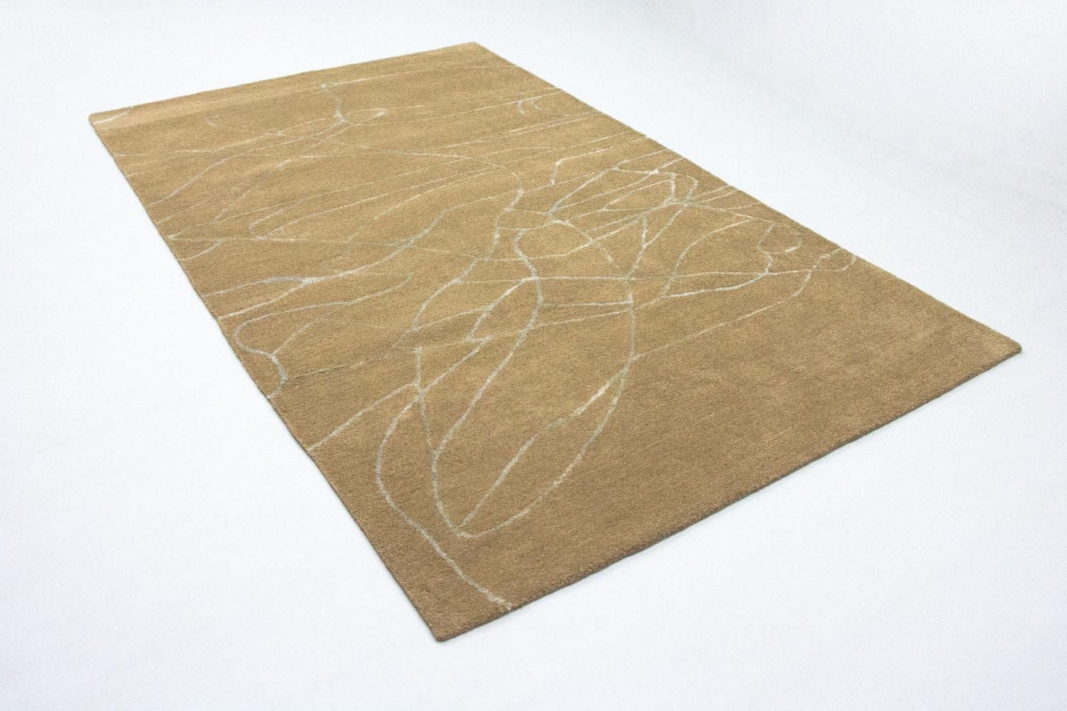 Designer Teppich 243 x 150 cm Teppich Wohnzimmer