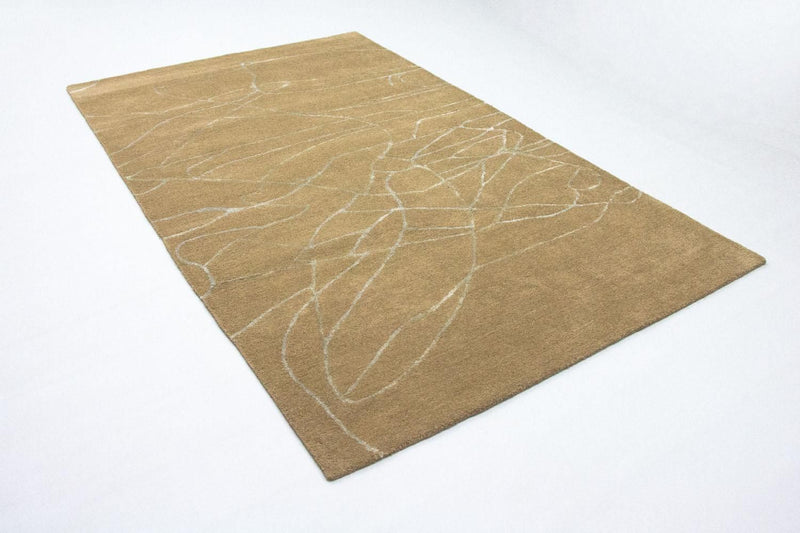 Designer Teppich 243 x 150 cm Teppich Wohnzimmer