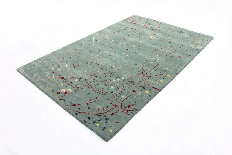 Designer Teppich 243 x 156 cm Teppich Wohnzimmer