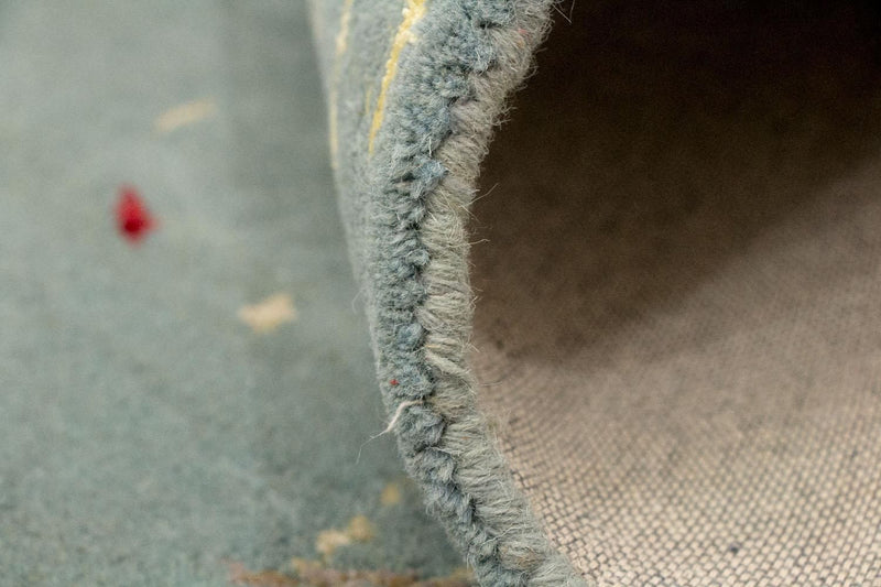 Designer Teppich 243 x 156 cm Teppich Wohnzimmer