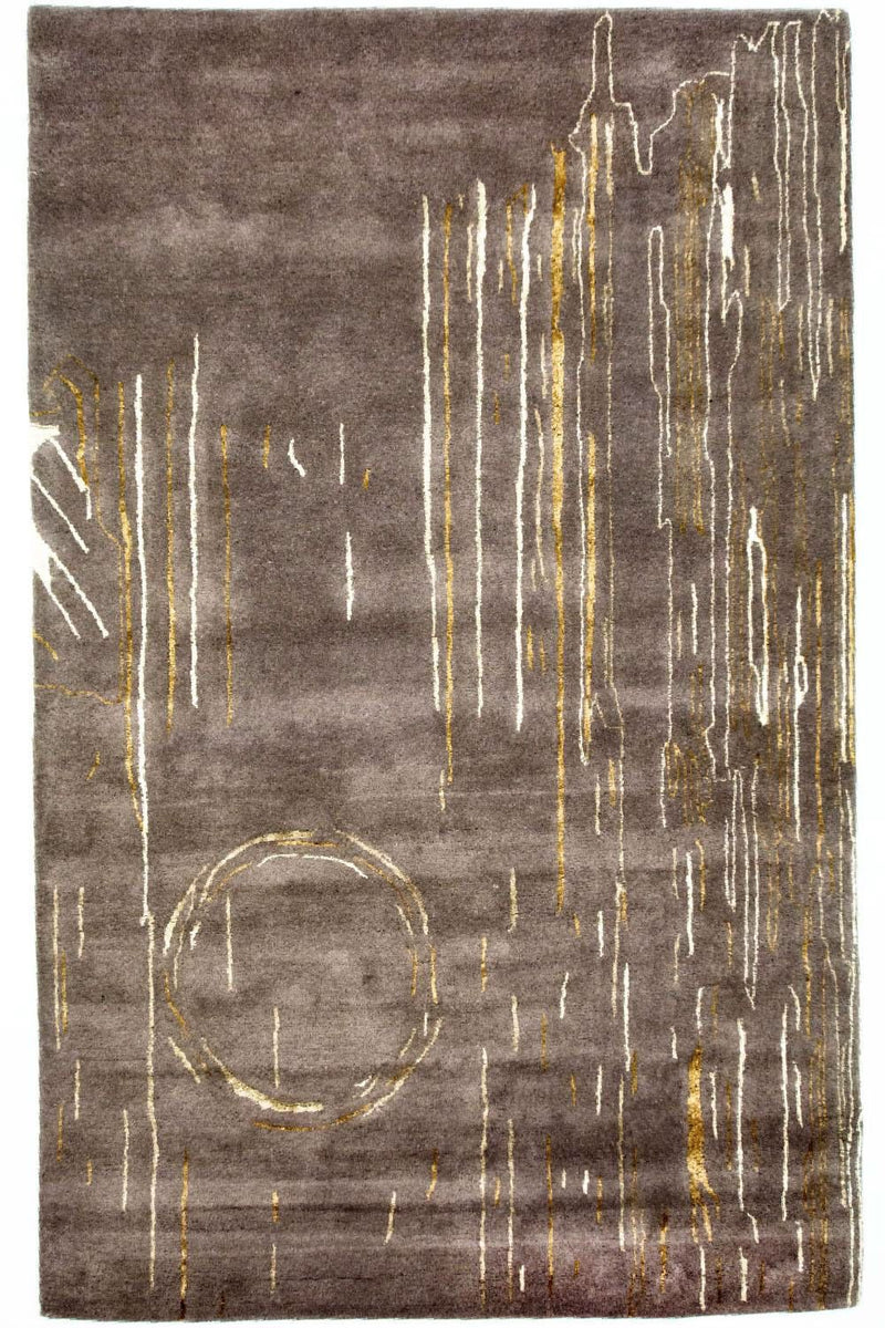 Designer Teppich 242 x 151 cm Wohnzimmer Teppich