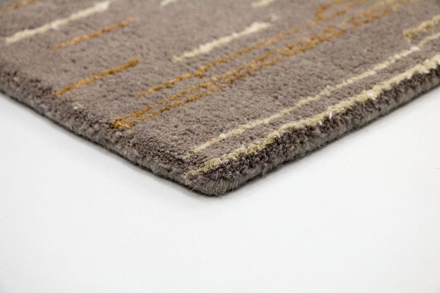 Designer Teppich 242 x 151 cm Wohnzimmer Teppich