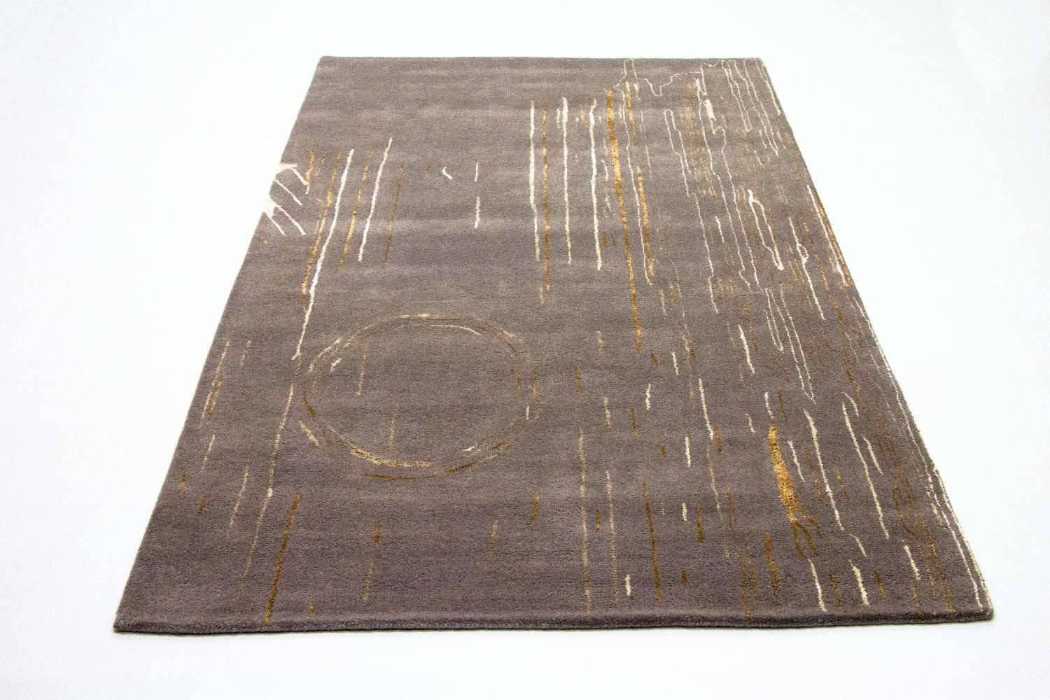 Designer Teppich 242 x 151 cm Wohnzimmer Teppich