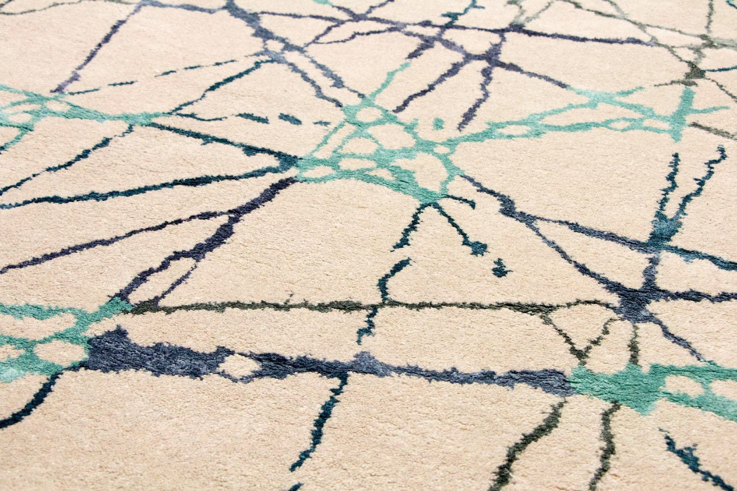 Designer Teppich 197 x 136 cm Teppichbrücke
