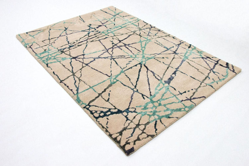 Designer Teppich 197 x 136 cm Teppichbrücke