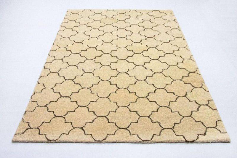 Wollteppich 245 x 156 cm Teppich Wohnzimmer