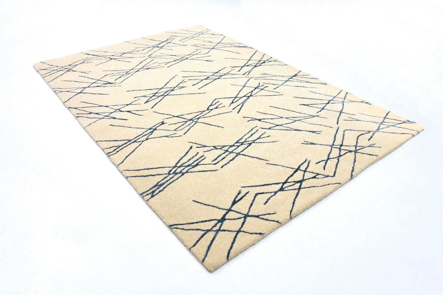 Designer Teppich 197 x 138 cm Teppichbrücke