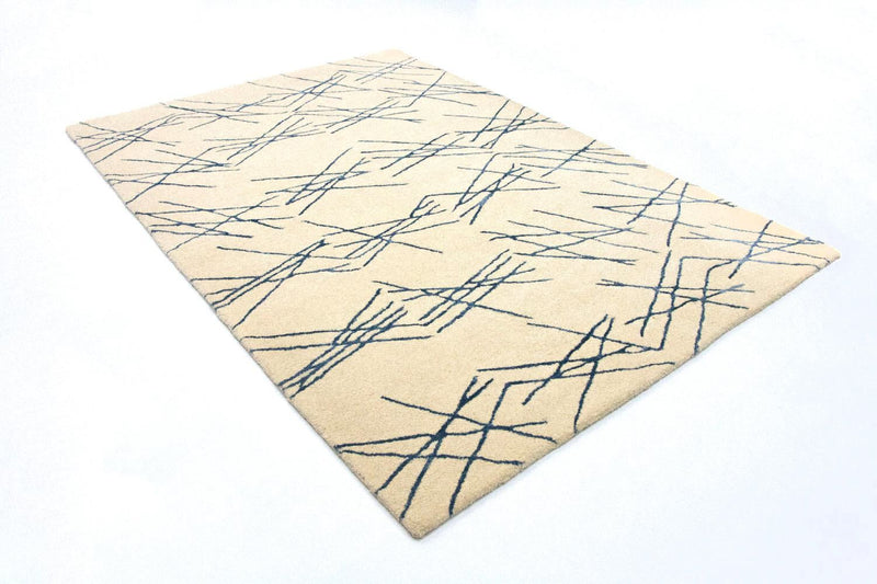 Designer Teppich 197 x 138 cm Teppichbrücke