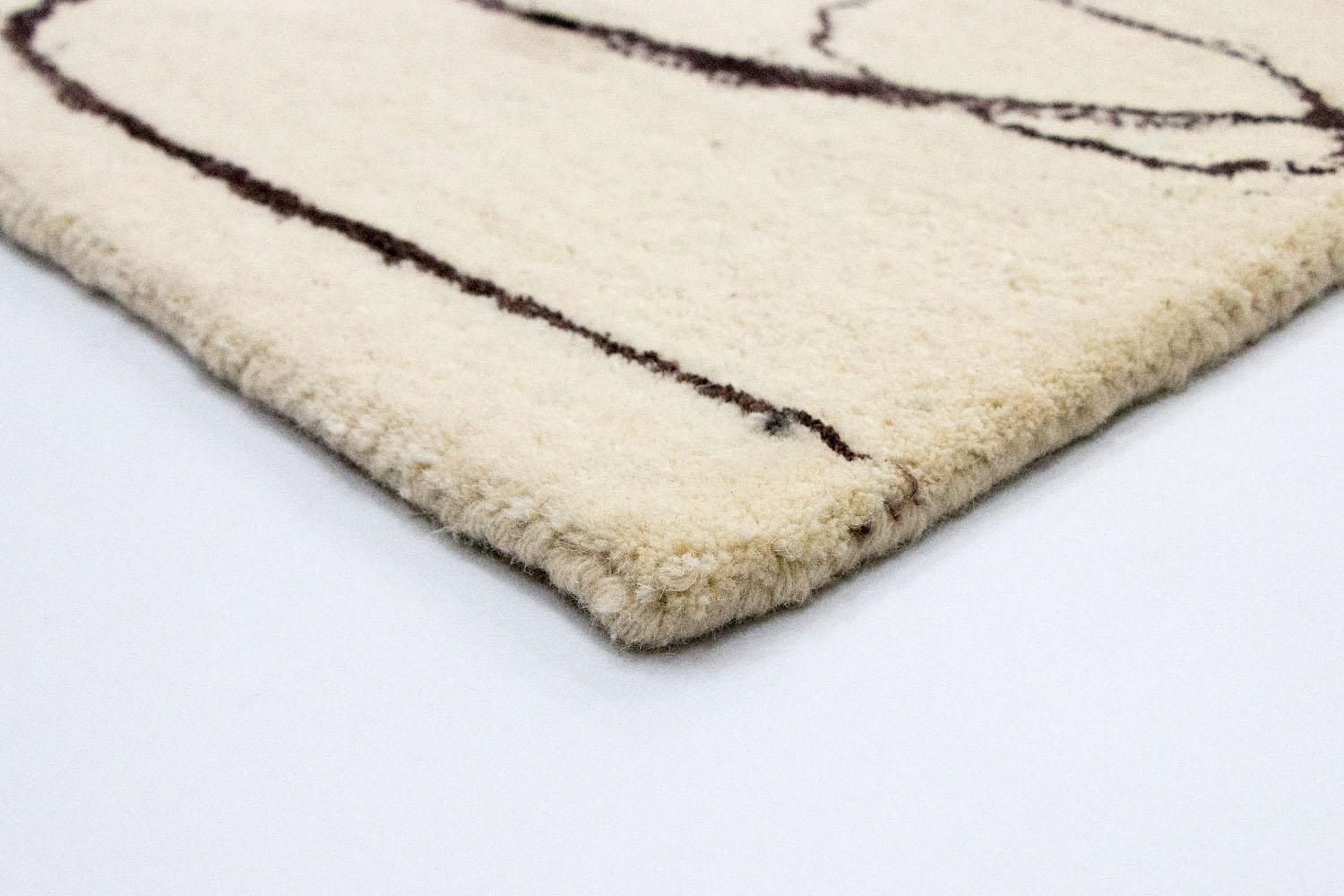 Designer Teppich 243 x 153 cm Teppich Wohnzimmer