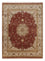 Wollteppich - 300 x 240 cm - weinrot