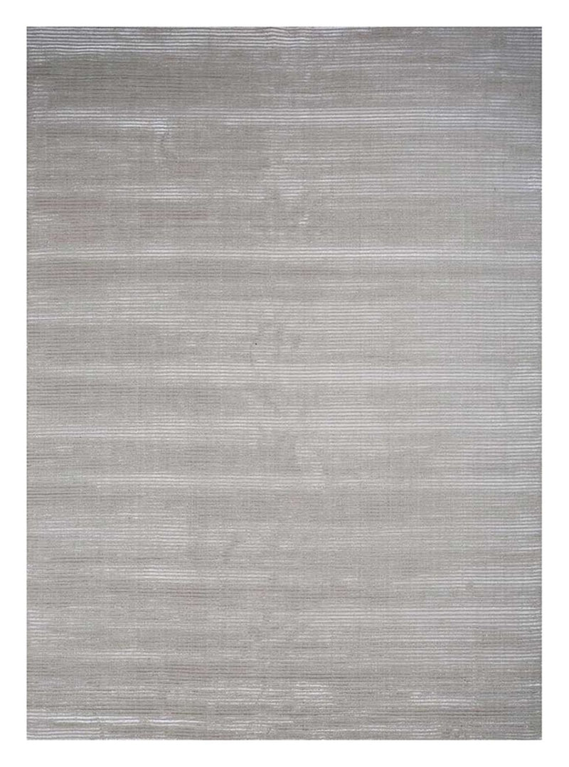Wollteppich - 240 x 150 cm - hellgrau