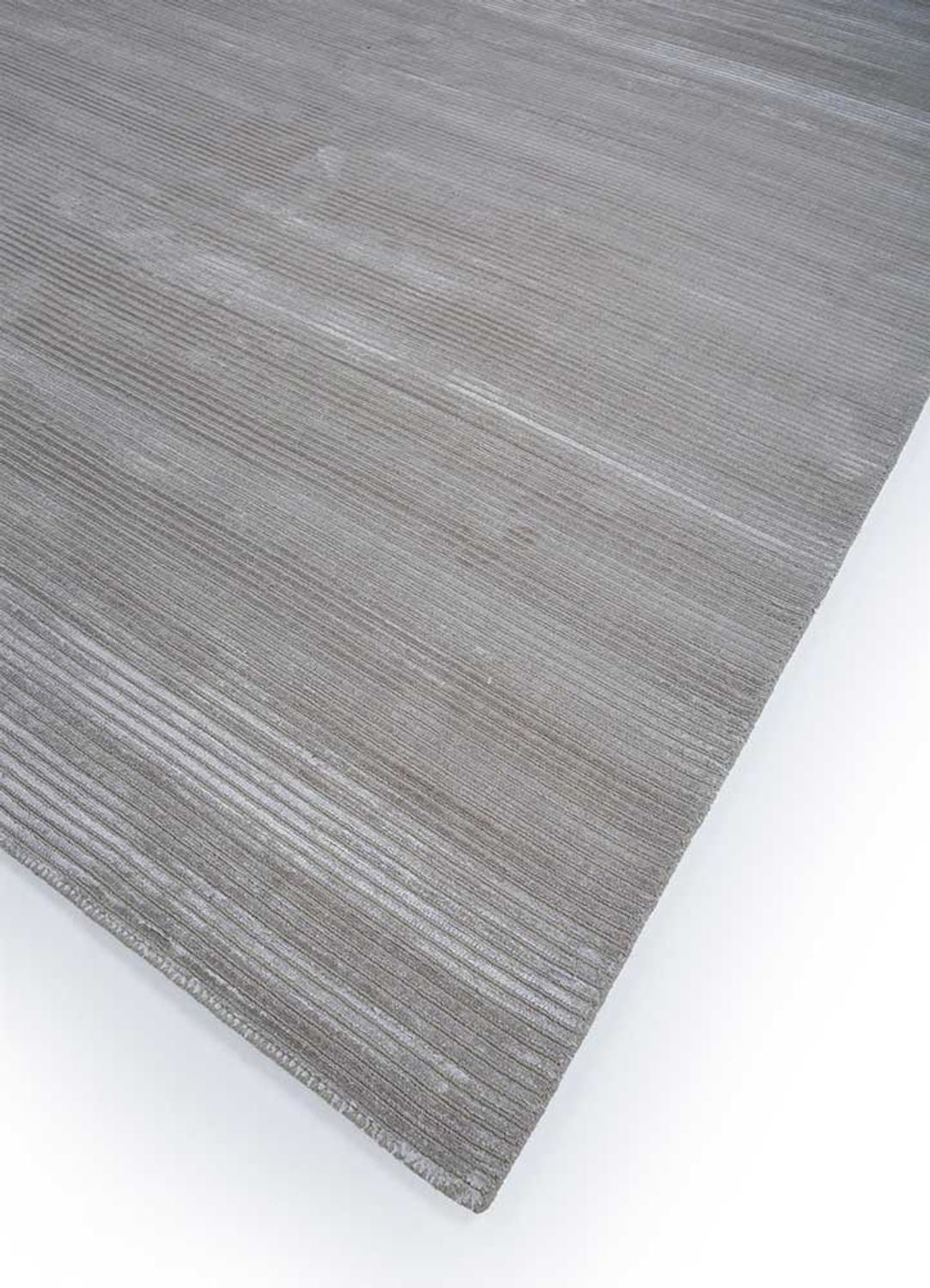 Wollteppich - 240 x 150 cm - hellgrau