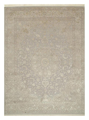 Wollteppich - 300 x 240 cm - hellgrau
