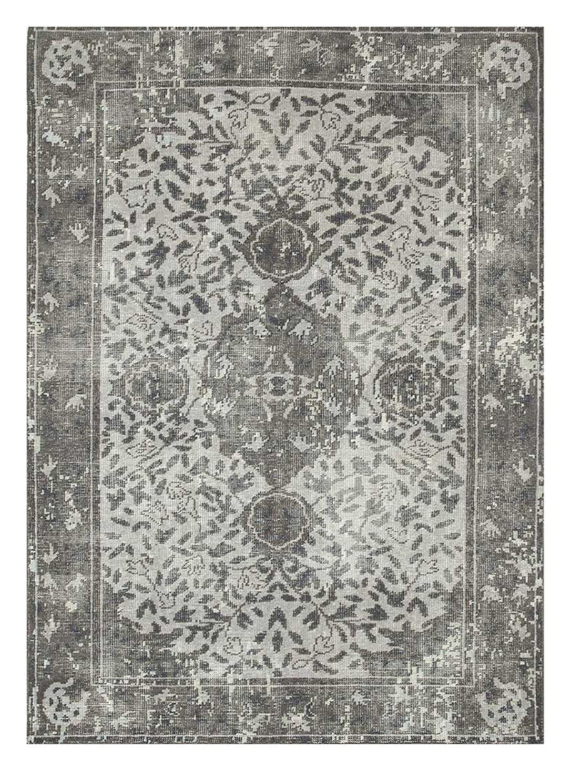 Wollteppich - 300 x 240 cm - grau