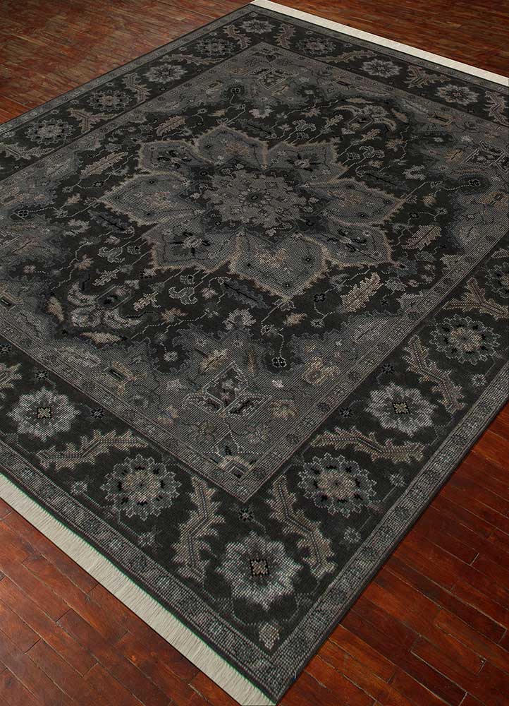 Wollteppich - 300 x 240 cm - anthrazit