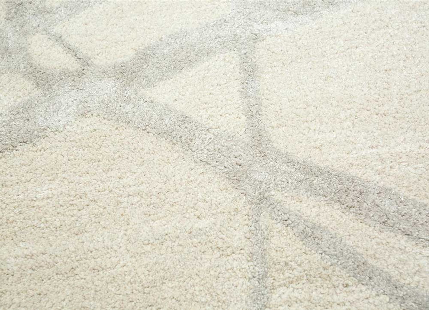 Wollteppich - 240 x 150 cm - creme