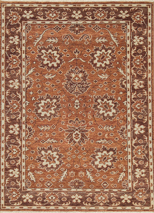 Wollteppich - 360 x 270 cm - orange