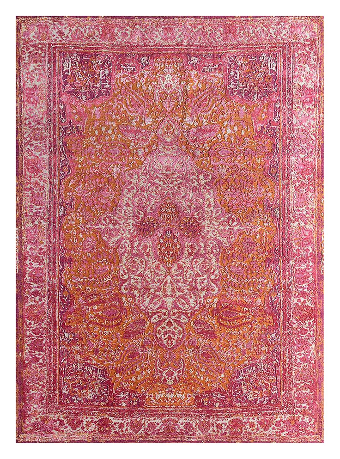 Wollteppich - 300 x 240 cm - hellrot