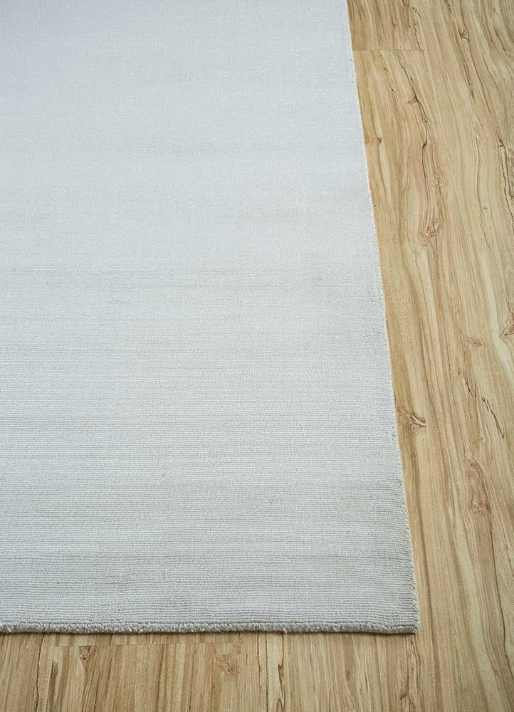 Viskose Teppich - 240 x 150 cm - hellgrau
