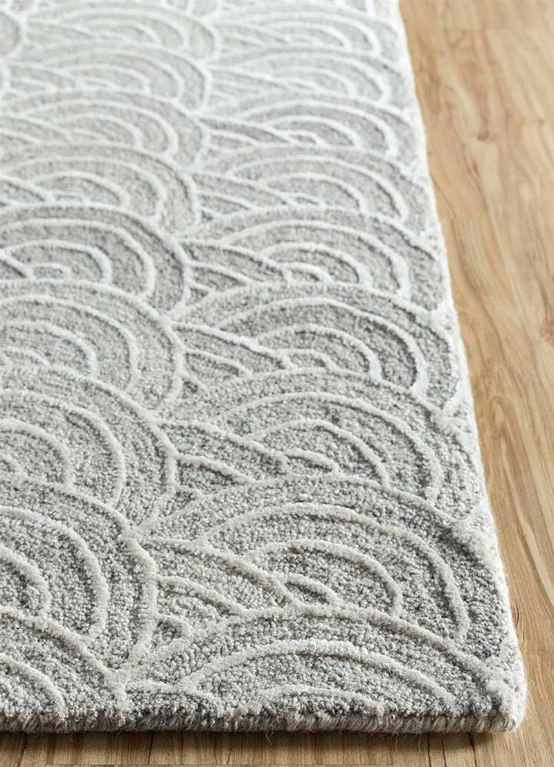 Wollteppich - 240 x 150 cm - beige