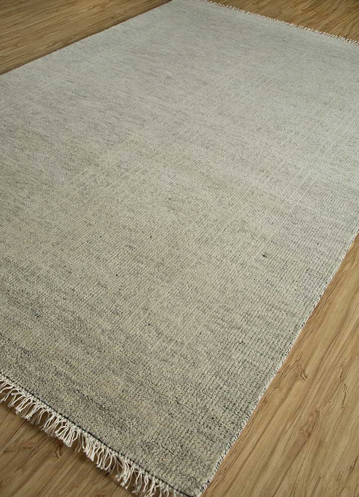 Wollteppich - 240 x 150 cm - creme