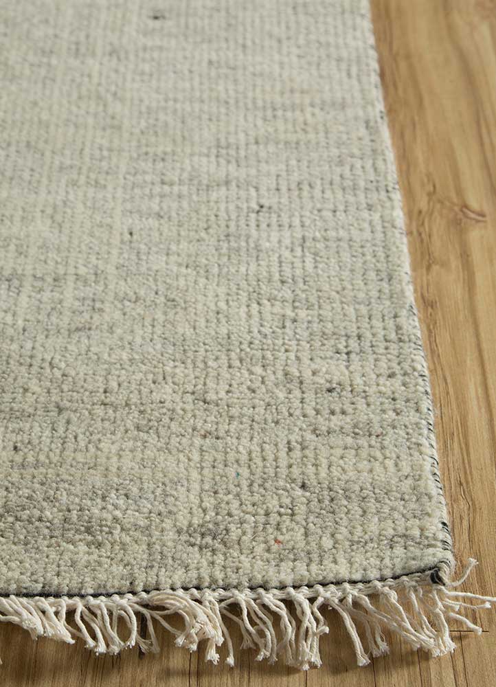 Wollteppich - 240 x 150 cm - creme