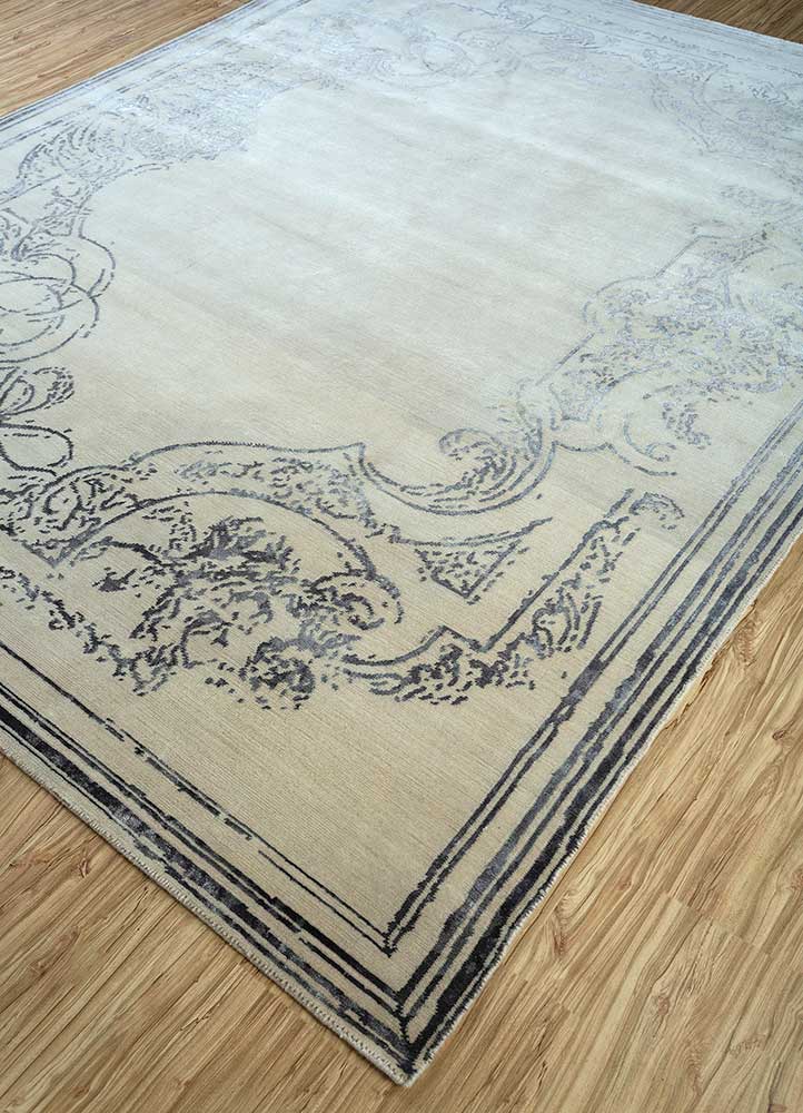 Wollteppich - 300 x 240 cm - creme