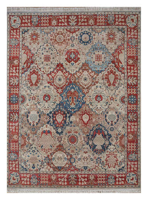 Wollteppich - 300 x 240 cm - orange