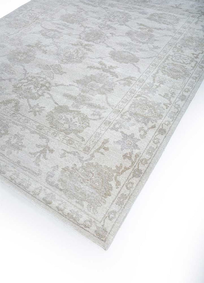 Wollteppich - 300 x 240 cm - hellgrau