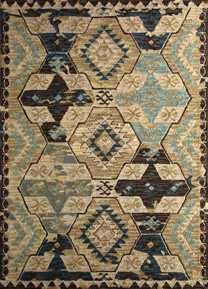 Wollteppich - 300 x 240 cm - mehrfarbig