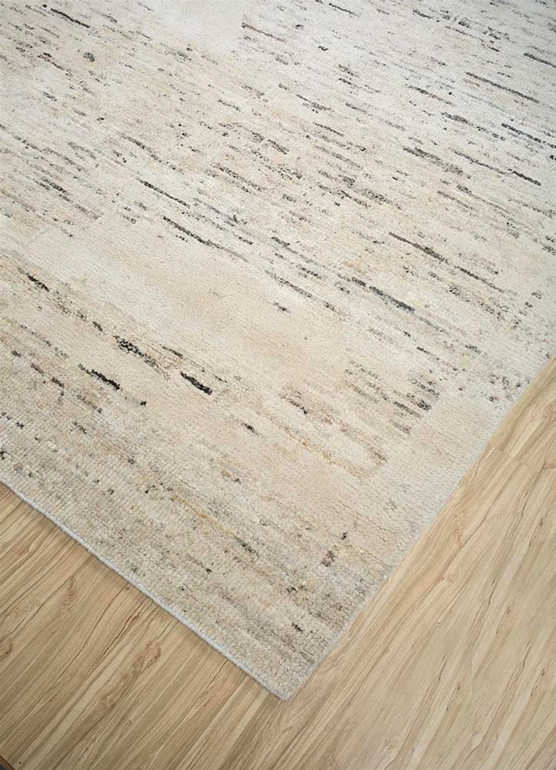 Wollteppich - 300 x 240 cm - creme