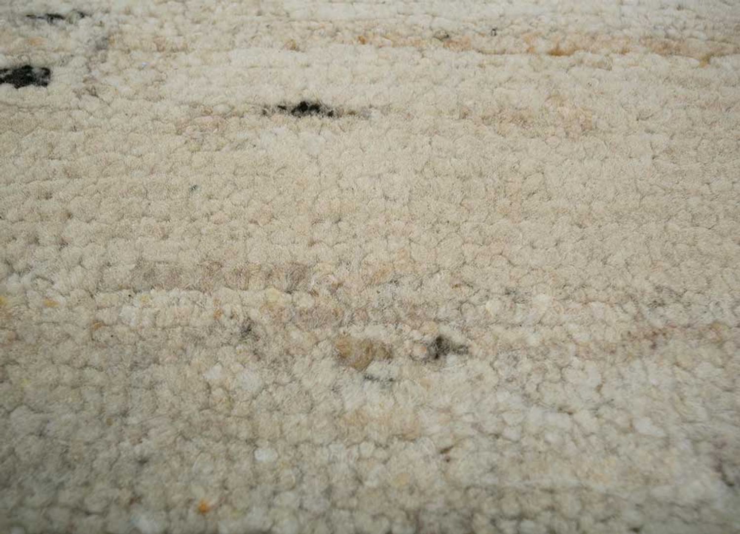 Wollteppich - 300 x 240 cm - creme