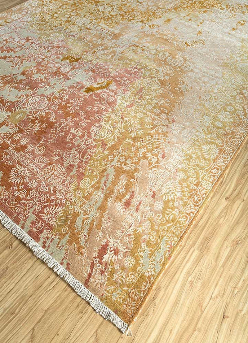 Wollteppich - 300 x 240 cm - orange
