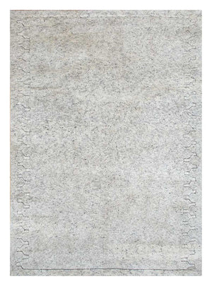 Wollteppich - 300 x 240 cm - hellgrau