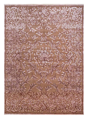 Wollteppich - 300 x 240 cm - hellrot