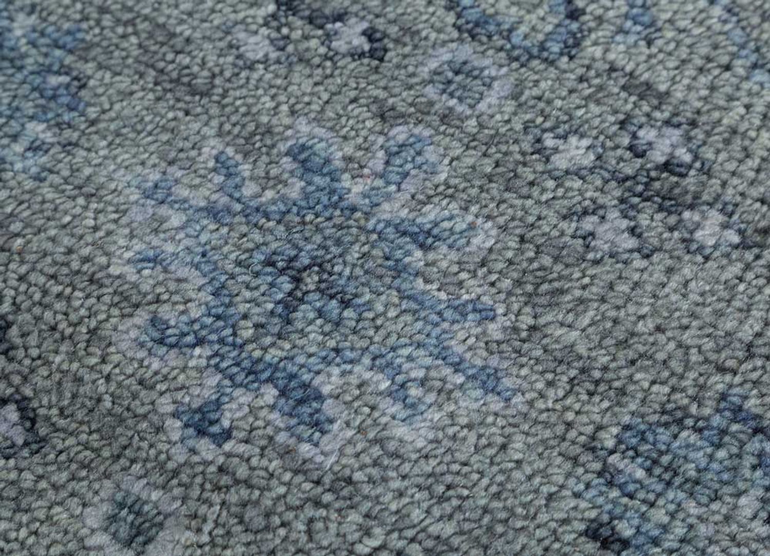 Wollteppich - 300 x 200 cm - dunkelblau