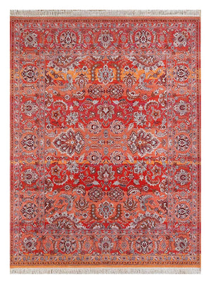 Wollteppich - 300 x 240 cm - rot