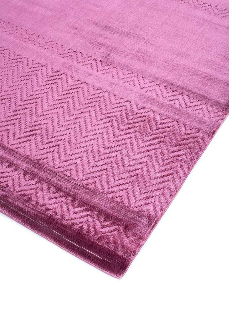 Viskose Teppich - 240 x 150 cm - lila