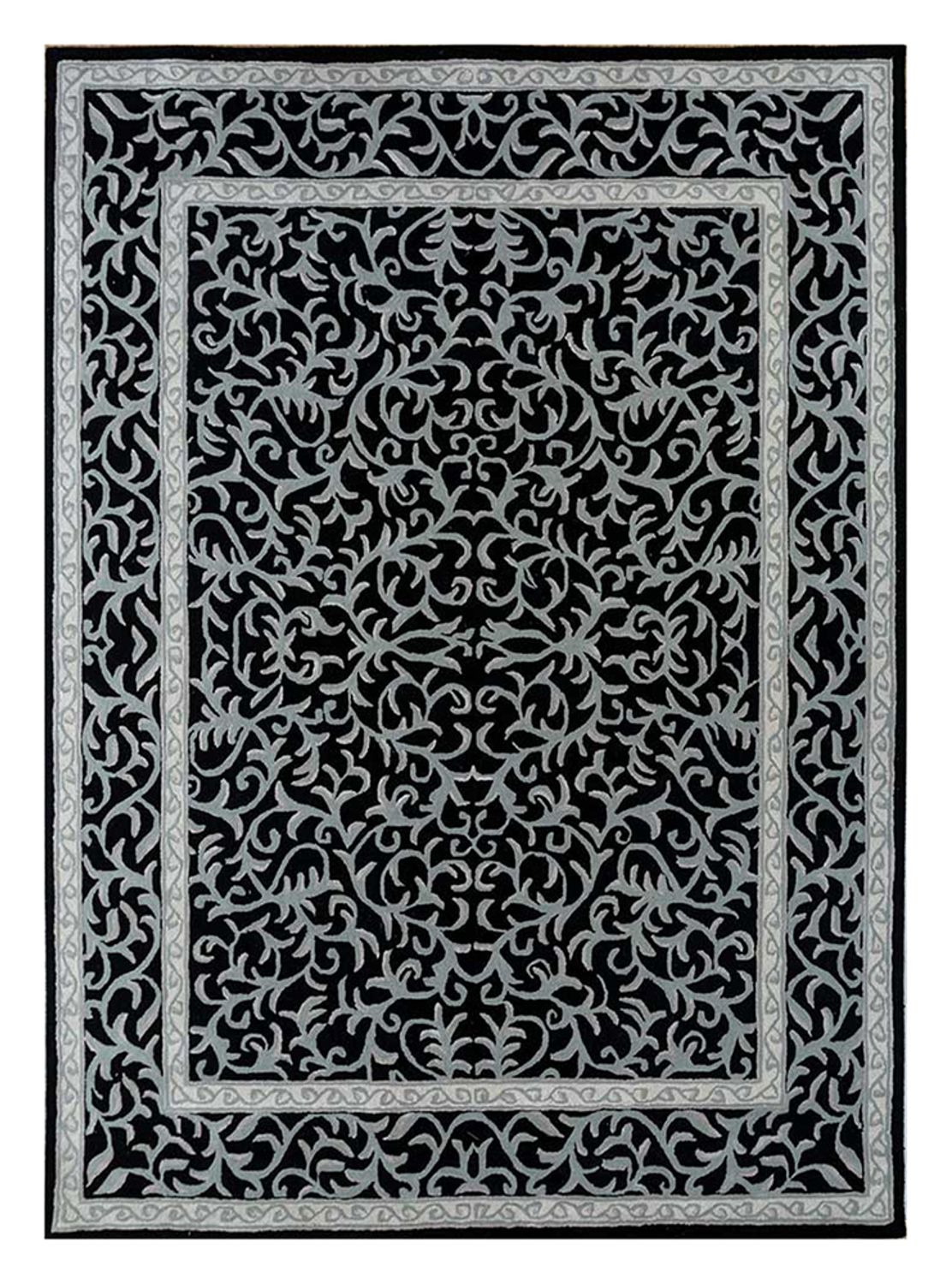 Wollteppich - 300 x 240 cm - anthrazit