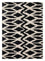 Wollteppich - 240 x 150 cm - mehrfarbig
